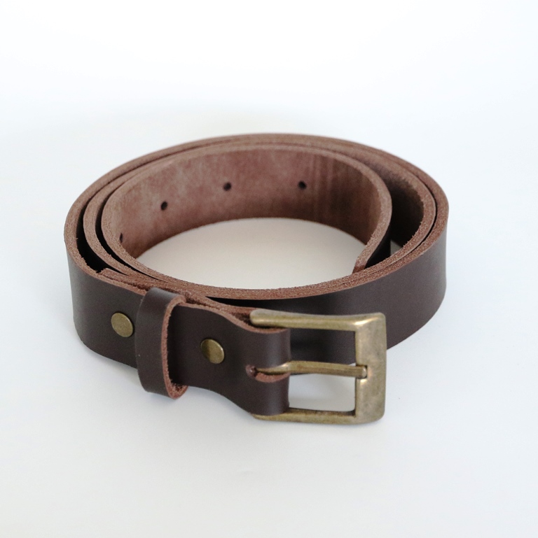 Leather Belt – Brown – Online Store